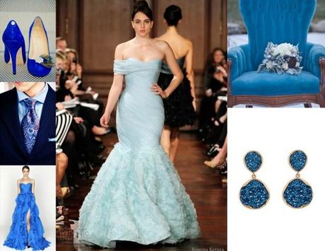 Ideas for blue wedding