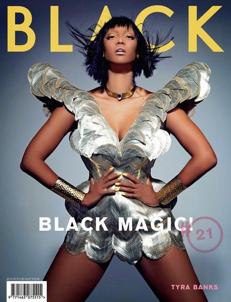 Tyra Banks by Thom Kerr for Black Magazine, June 2014