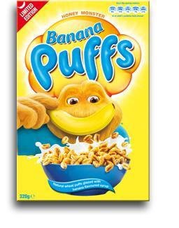 Banana Sugar Puffs Banana Sugar Puffs