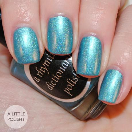 A Rhyming Dictionary Polish - Swatches & Review