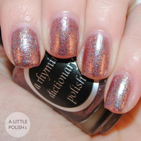 A Rhyming Dictionary Polish - Swatches & Review