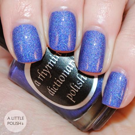 A Rhyming Dictionary Polish - Swatches & Review