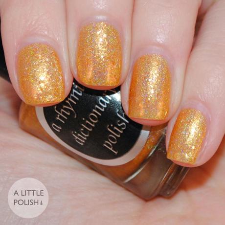 A Rhyming Dictionary Polish - Swatches & Review