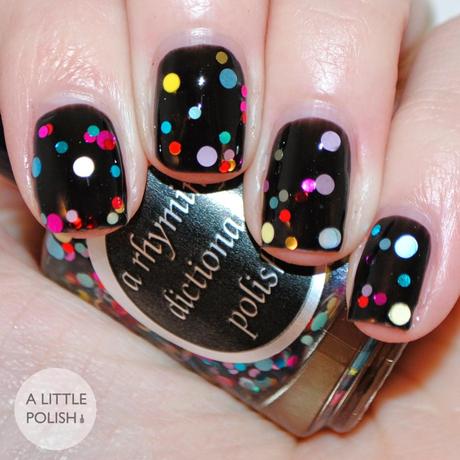 A Rhyming Dictionary Polish - Swatches & Review