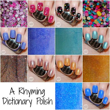 A Rhyming Dictionary Polish - Swatches & Review