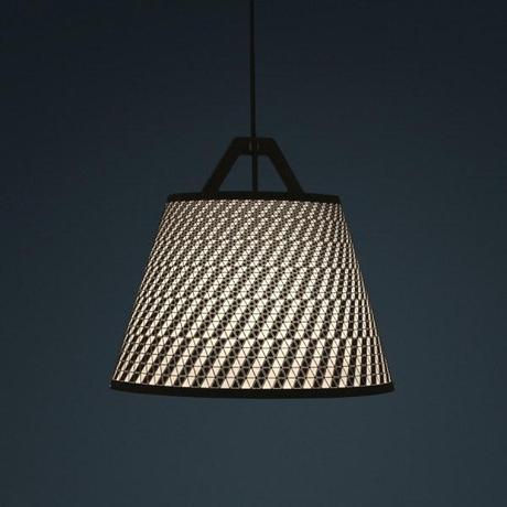 laser stitched lampshade 7