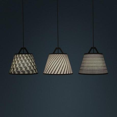 laser stitched lampshade 4