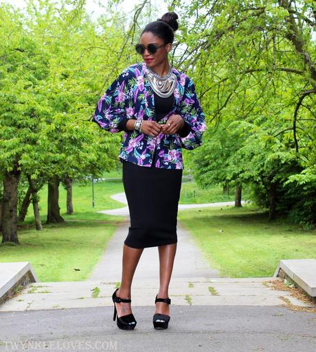 Today I'm Wearing: Kimono Kool