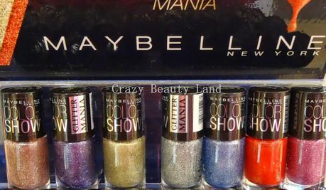 Maybelline Color Show Glitter Mania All Shades India