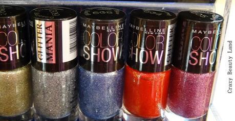 Maybelline Color Show Glitter Mania All Shades in India