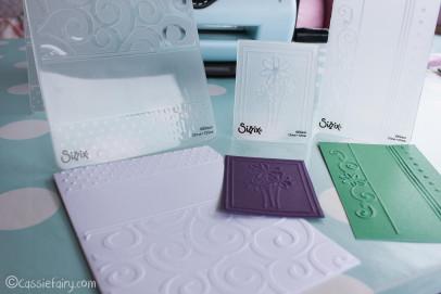 A new DIY craft for me – cardmaking & embossing