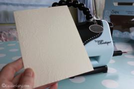 A new DIY craft for me – cardmaking & embossing