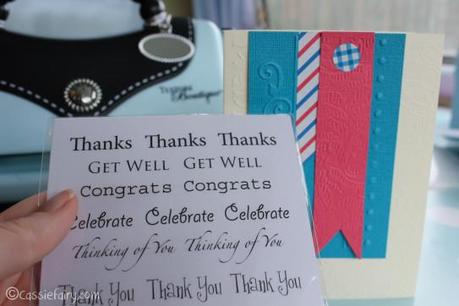 A new DIY craft for me – cardmaking & embossing