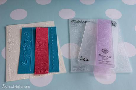 A new DIY craft for me – cardmaking & embossing