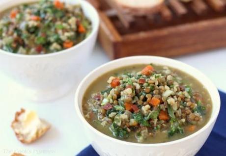 Lentil & Brown Rice soup 02