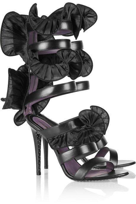 Birthday Wishlist No.7: Emanuel Ungaro Wrap Ruffled Sandals