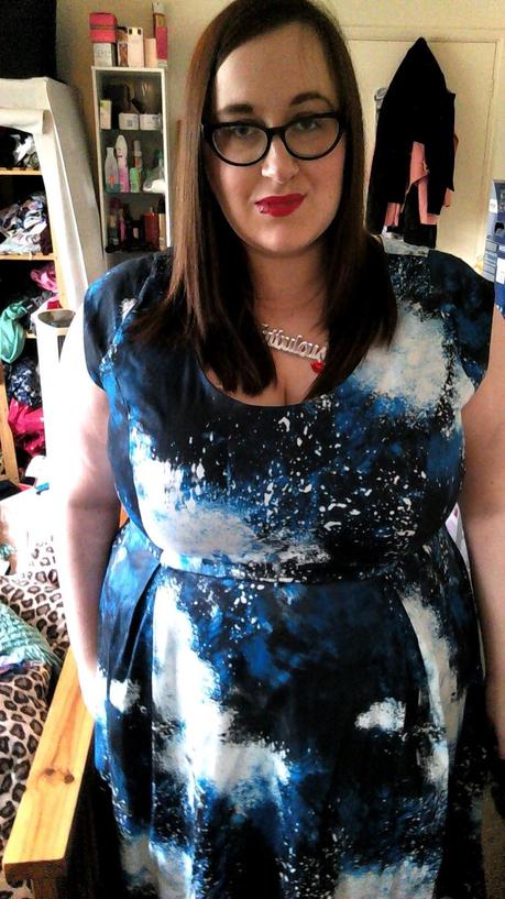 Simply Be Galaxy dress