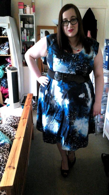 Simply Be Galaxy dress