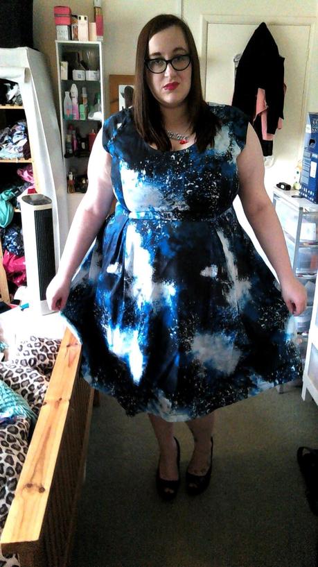 Simply Be Galaxy dress