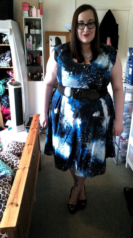 Simply Be Galaxy dress