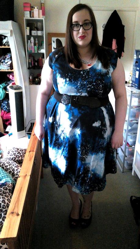 Simply Be Galaxy dress