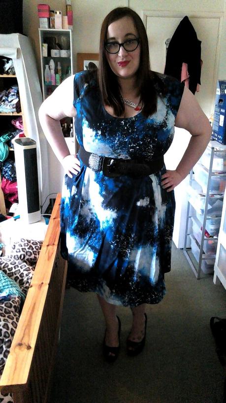 Simply Be Galaxy dress