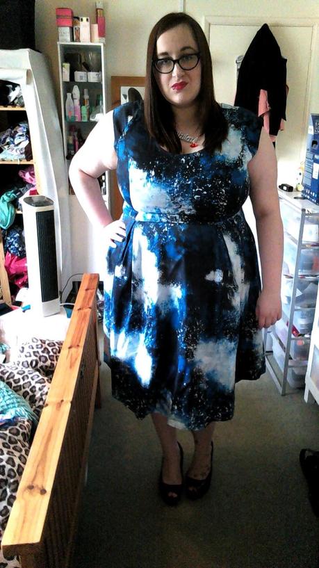 Simply Be Galaxy dress