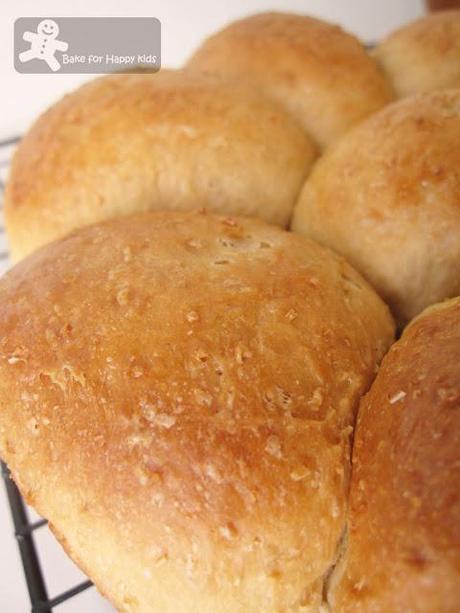 honey whole wheat rolls