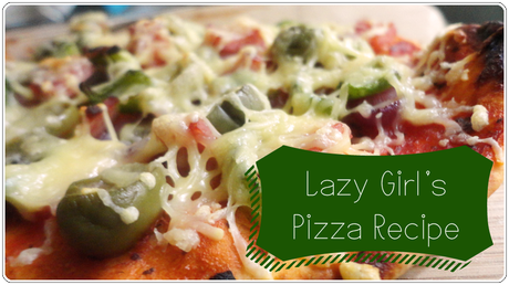 Lazy Girl's Pizza Recipe (Thin Crust)