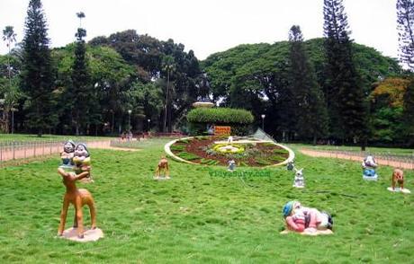 Lalbagh floral clock