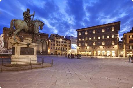 The Palazzo del Leone in Florence has always been an icon of the Piazza della Signoria.