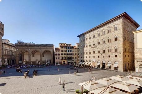 The Palazzo del Leone in Florence has always been an icon of the Piazza della Signoria.