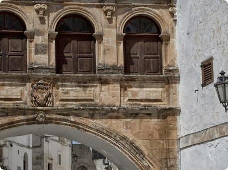 Ostuni the White City, suspended between the blue Adriatic and the green hills of olive trees.