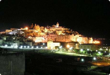 Ostuni the White City, suspended between the blue Adriatic and the green hills of olive trees.