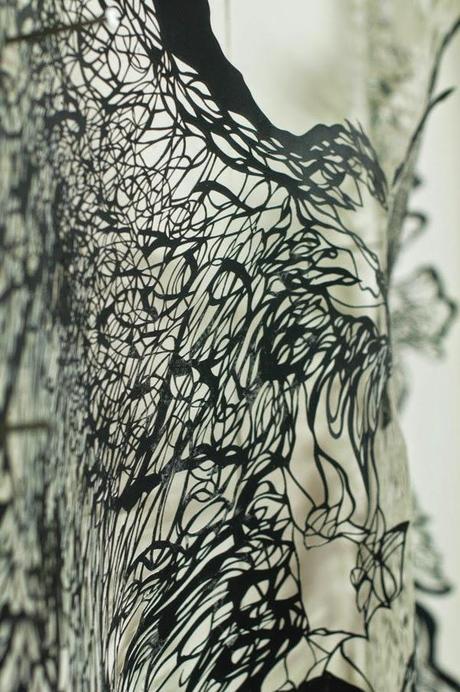 paper arts | hand-cut paper illustration