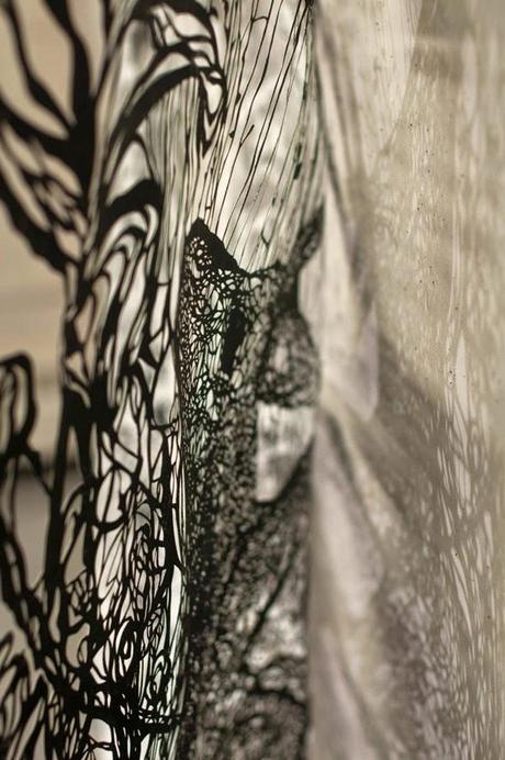 paper arts | hand-cut paper illustration