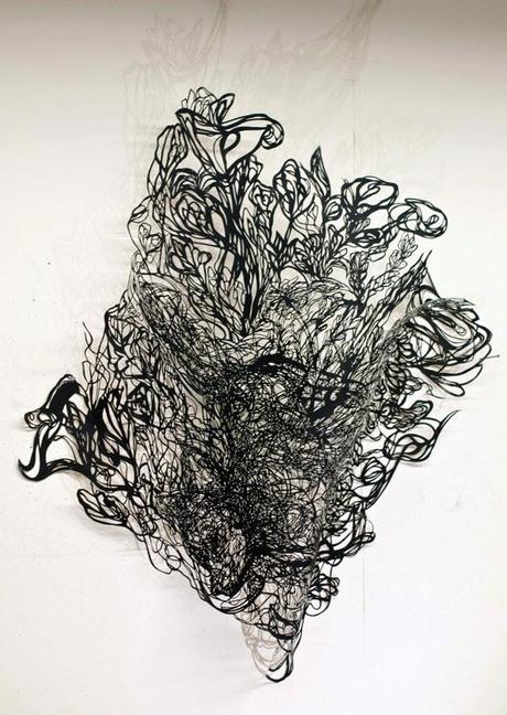 paper arts | hand-cut paper illustration