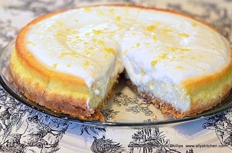 ~lemon cottage cheesecake~