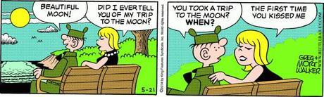 Beetle Bailey Kissing