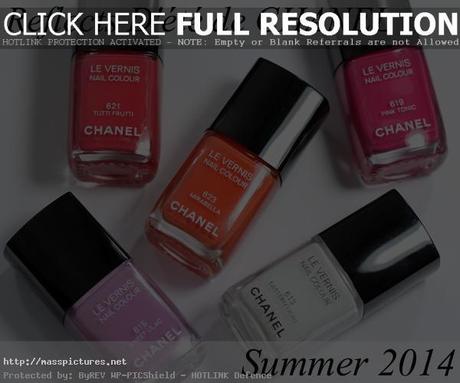 chanel nail polish summer 2014
