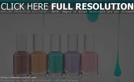 essie nail polish summer 2014