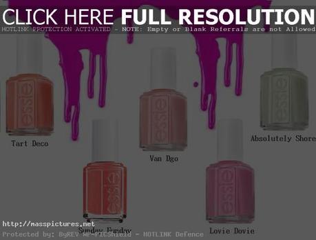 essie nail polish summer 2014