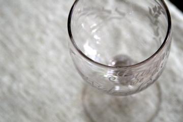 Antique-wine-glass