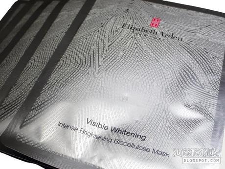 elizabeth arden visible whitening intense brightening biocellulose mask