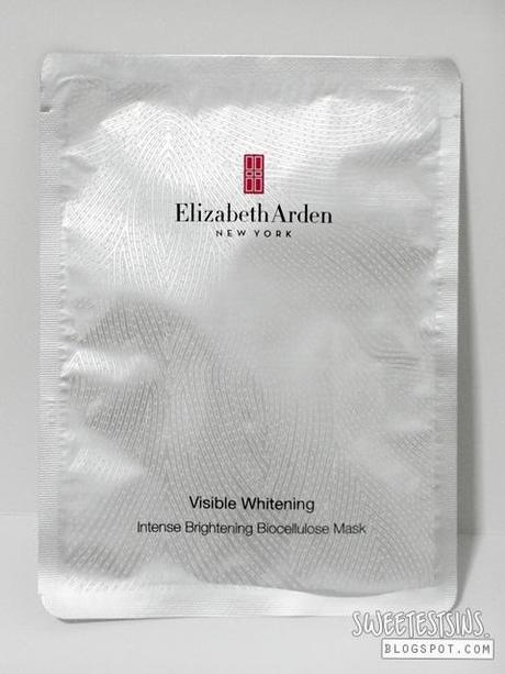 elizabeth arden visible whitening intense brightening biocellulose mask