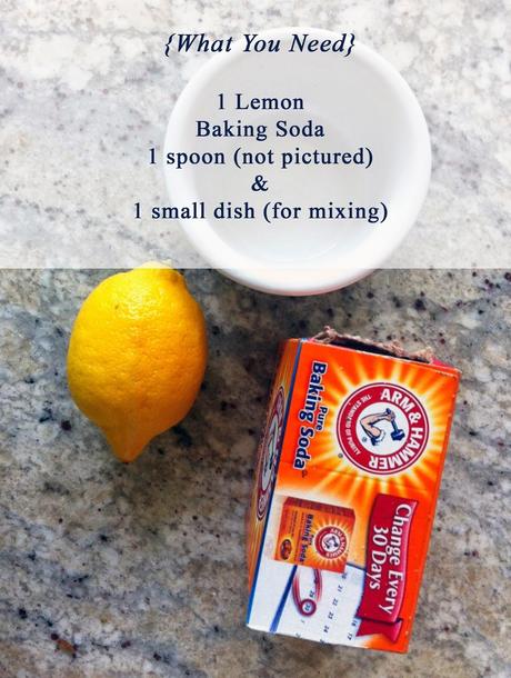 {The Lemon Juice & Baking Soda Trick}