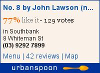 No. 8 by John Lawson (number 8) on Urbanspoon