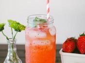 Mocktail Week: Freckled Strawberry Lemonade.
