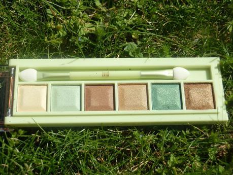 Pixi Mesmerizing Mineral Palette Emerald Swatches 