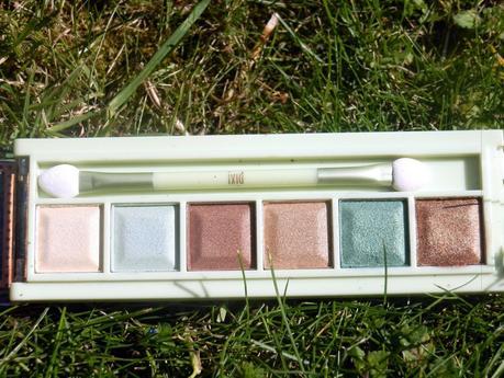 Pixi Mesmerizing Mineral Palette Emerald Swatches 